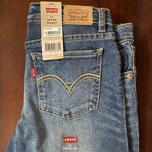 Girls Levi’s Skinny Jeans - Sz 14 a NWT